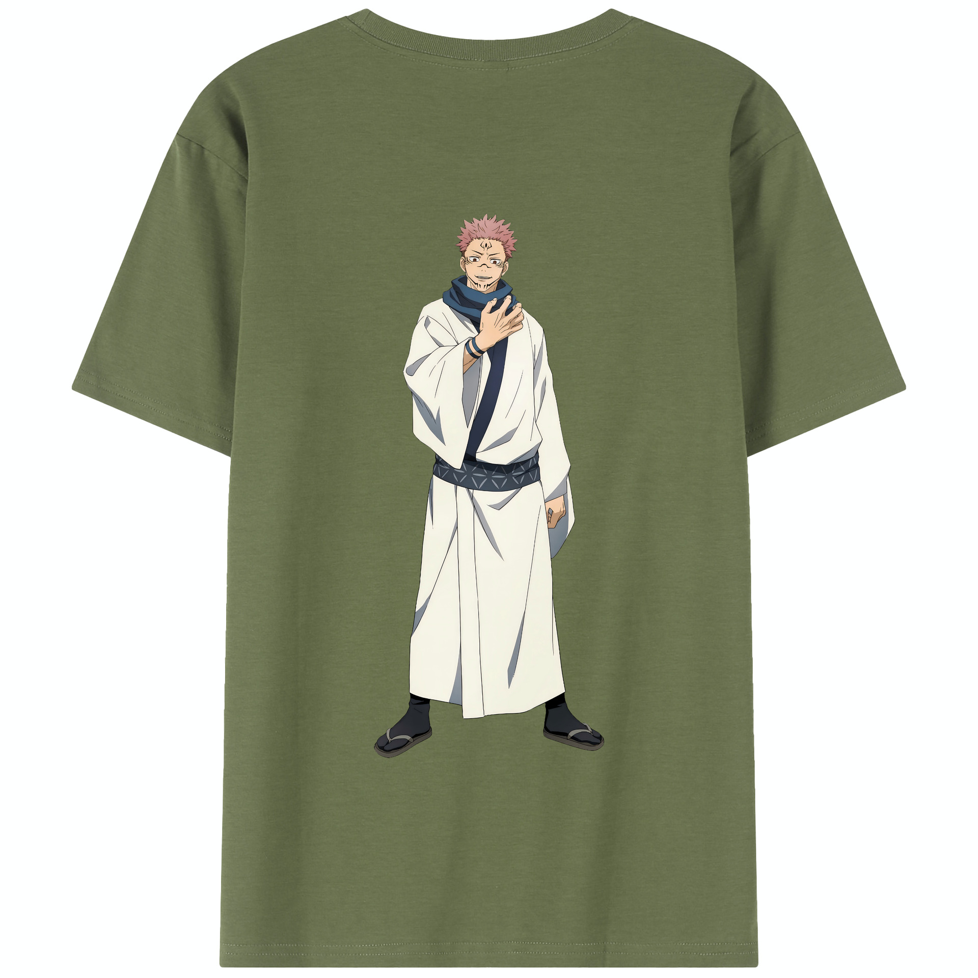 （画像用） 呪術廻戦 Jujutsu Kaisen 綿100％半袖Tシャツ（背面プリント）